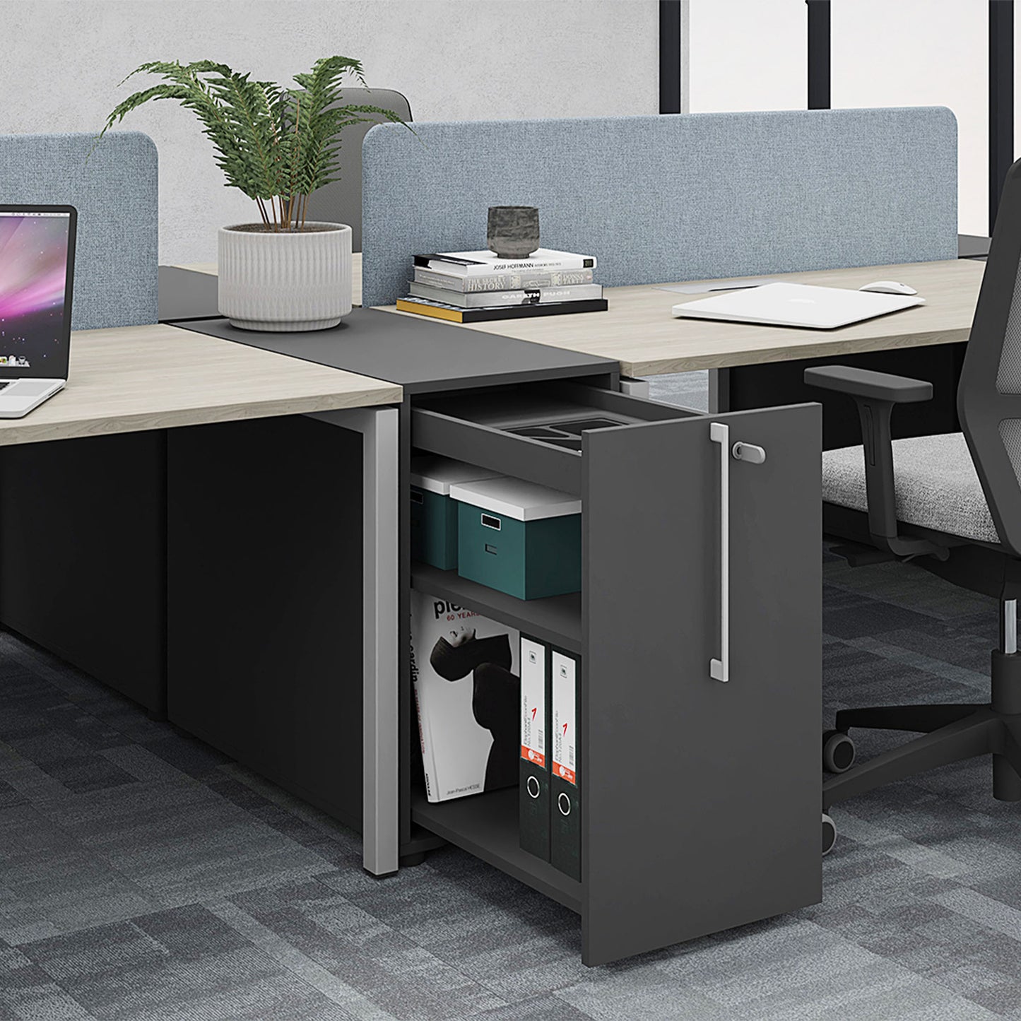 Tower New Choice - 80x42x74h - Arkivskab til skrivebord