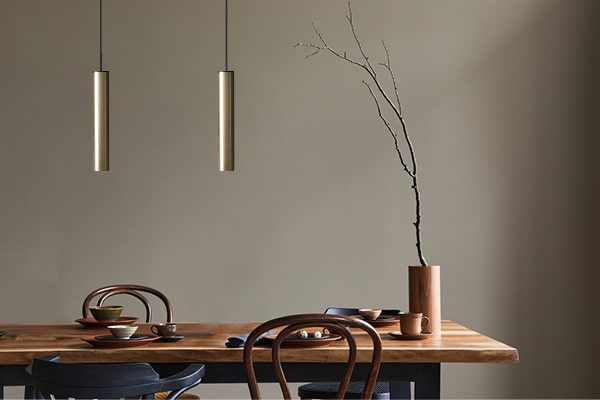 Pendel - Antidark Tube Flex Pendant L35 GU10 - M. baldakin - Ø6 cm