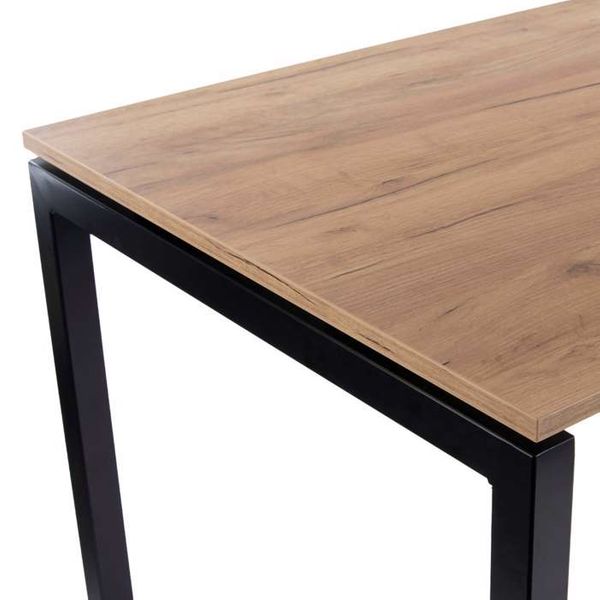 Kantinebord - Decor-laminat eg - 120 x 80 cm - Indendørs