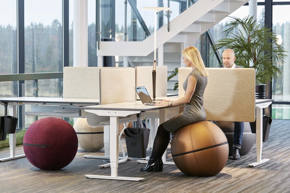 Office Ballz - Balancebold - Flere farver