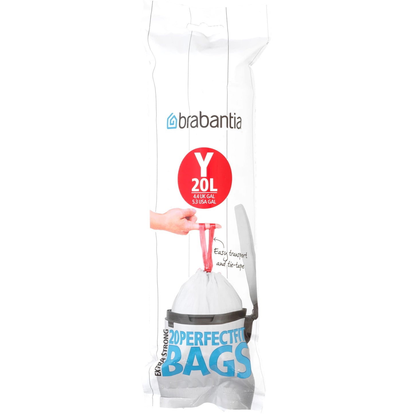 Brabantia pedalspand med softclose - 2 x 20 liter