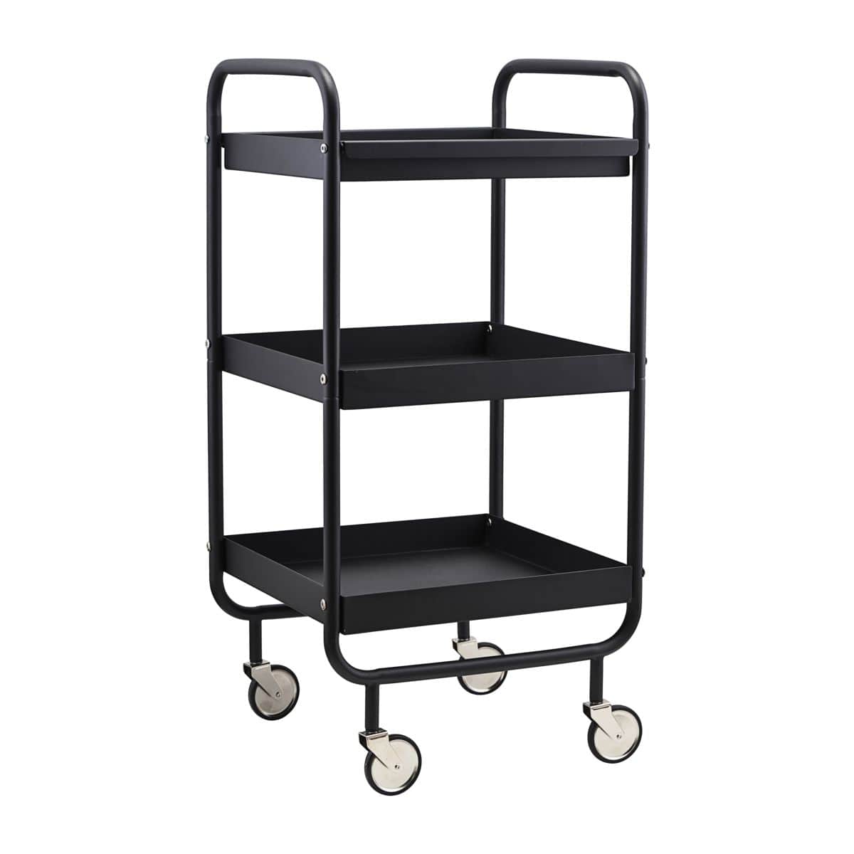 Trolley / Rullebord til kontor - 42x38 cm, 85 cm høj