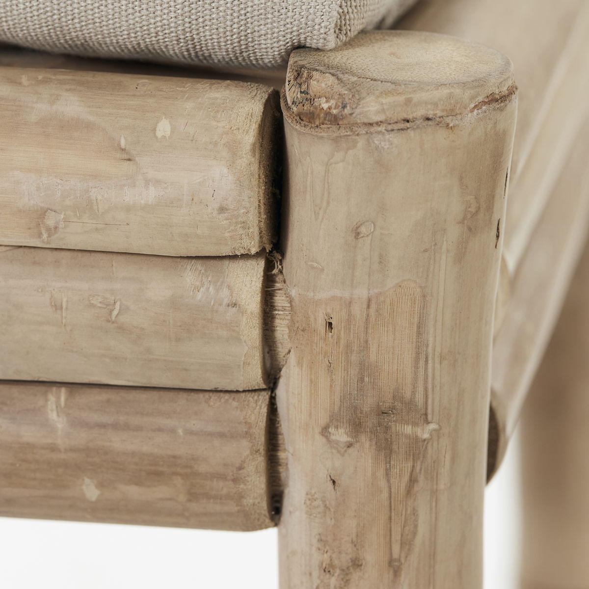 Bænk med puder, Sedeo, Natural