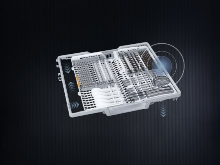 Miele PFD 103 SCi XXL - Leveres u. front - Til kontor og tekøkken (m. bestikbakke)