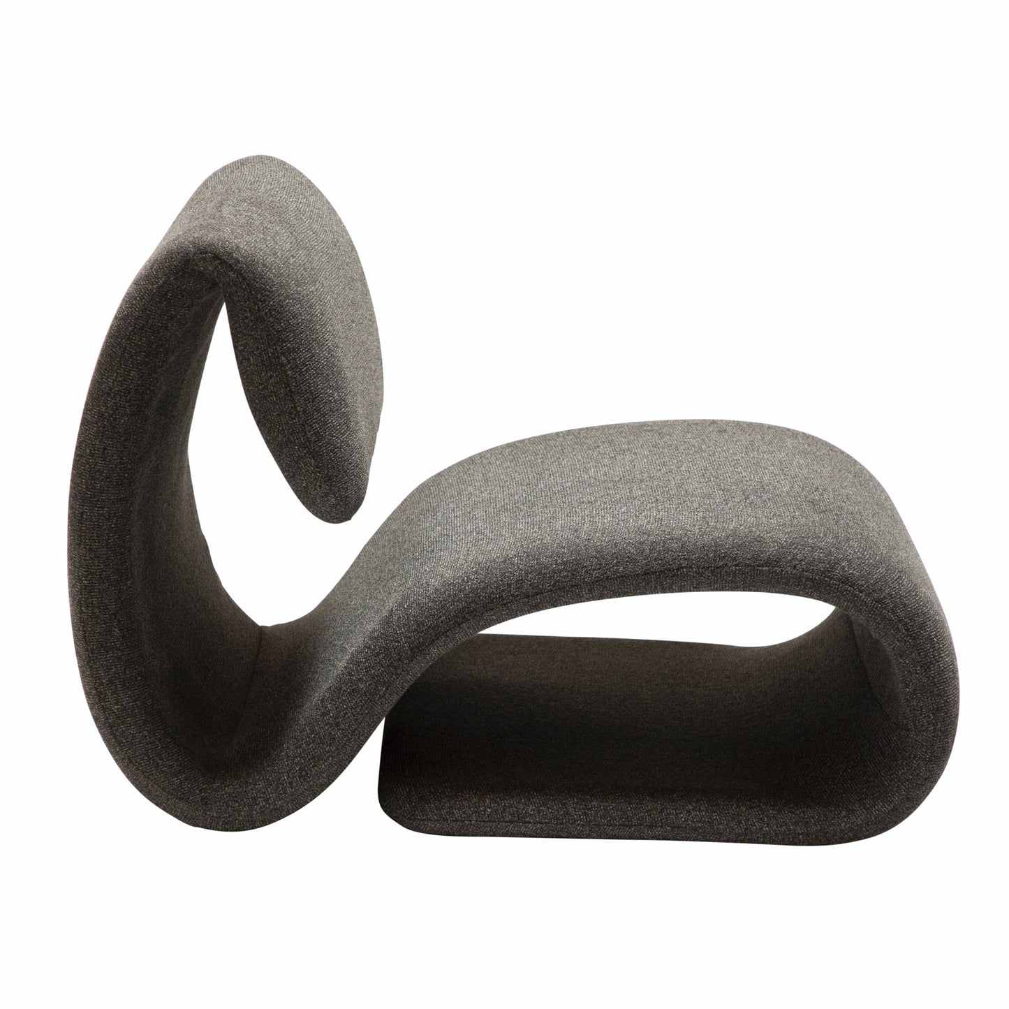 DUBNA - Lounge stol - Pebble Grey
