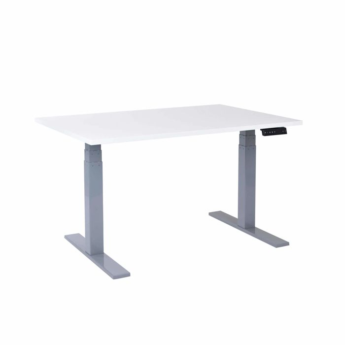 Hæve-sænkebord PLUS - 140 x 80 cm (65-130 cm høj) - Memory-funktion