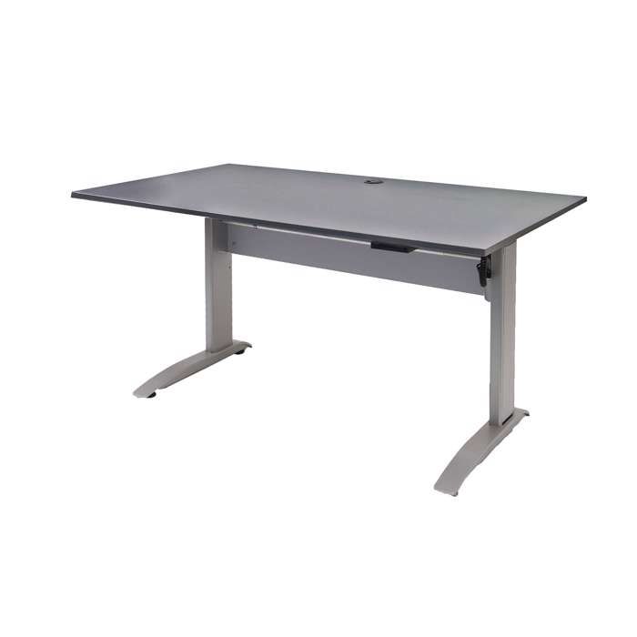 Hæve-sænkebord BASIC - 140 x 70 cm (68-120 cm høj)
