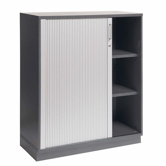 Jalousiskab med 3 rum - 100 x 120h