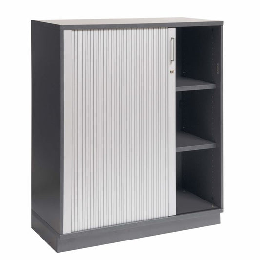 Jalousiskab med 3 rum - 100 x 120h