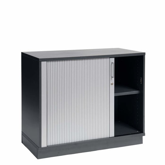 Jalousiskab med 2 rum - 100 x 83h