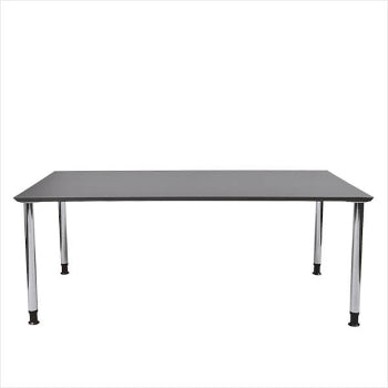 Kantinebord - Antracitgrå - 180 x 80 cm - 25 mm CPL laminat