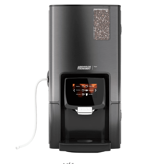 Bonamat Sego 12L - Kaffeautomat til hele bønner og frisk mælk