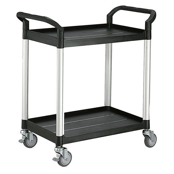 Rullebord med 2 hylder - 48 x 85 cm