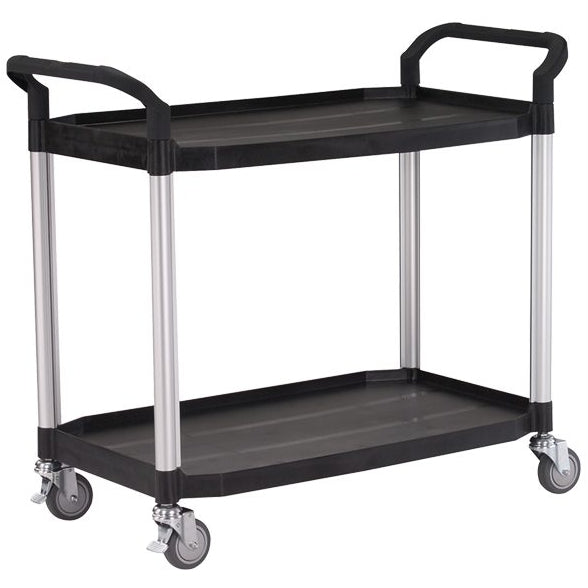 Rullebord med 2 hylder - 52 x 110 cm