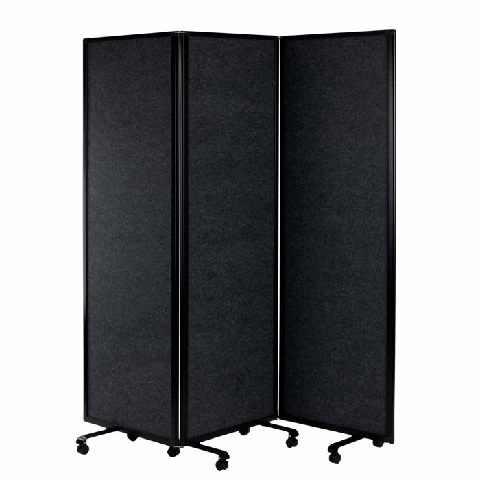 Akustik skillevæg til storrumskontor