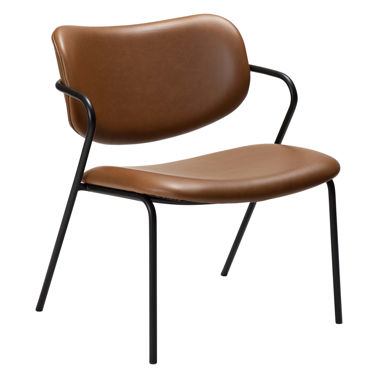 ZED - Lounge stol - Vintage art. leather
