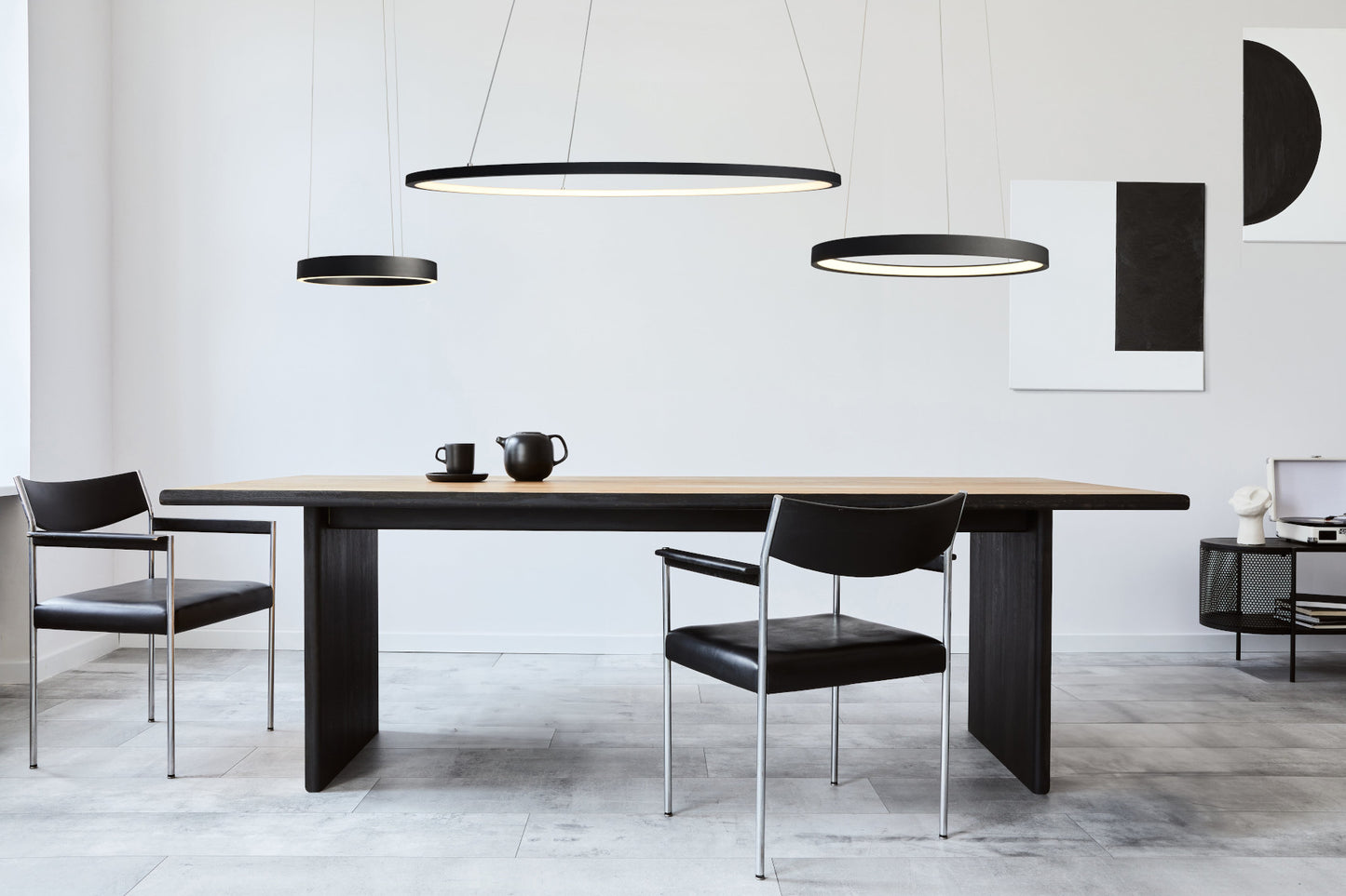Pendel lampe - Antidark Gloria Pendant - Sort - Ø40 cm
