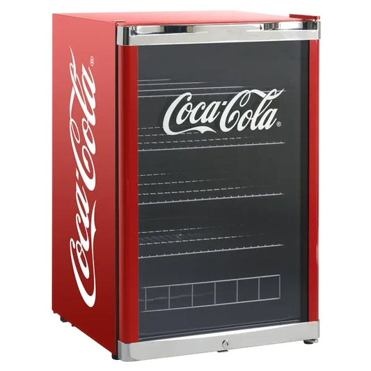 Coca Cola Highcube GDE - Mini køleskab - 39 DB - 0,22 kW/24 timer - 84,5 cm høj
