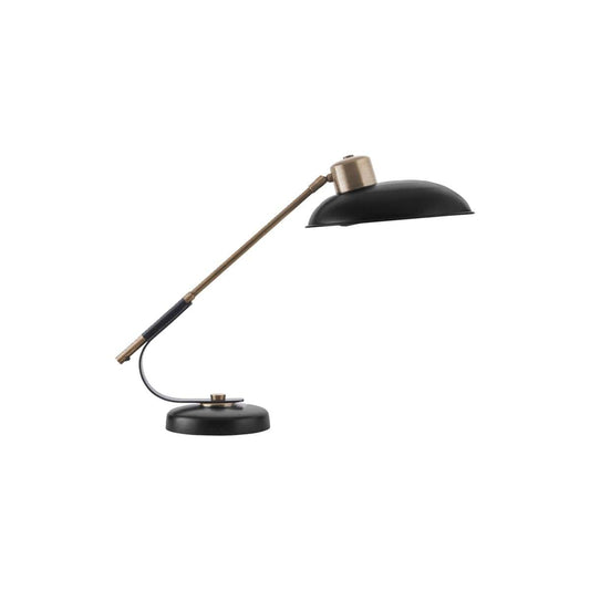 Bordlampe til skrivebord - Art Deco, Sort